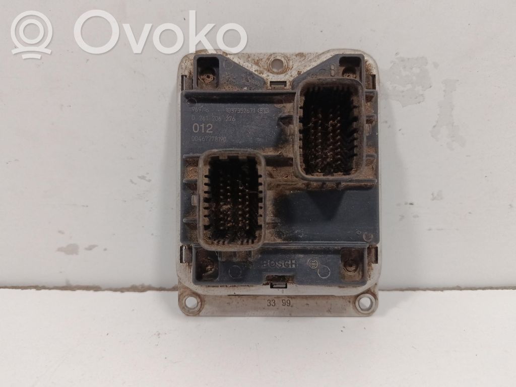 Engine control unit/module   00467778190,00467778190,0261206276