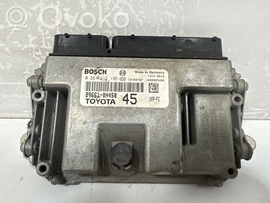 Toyota Aygo AB40 Sterownik / Moduł ECU 