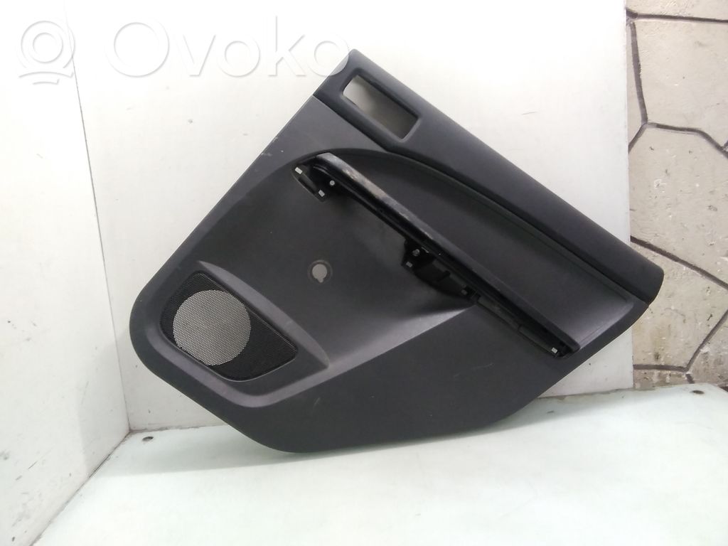 Rear door card panel trim