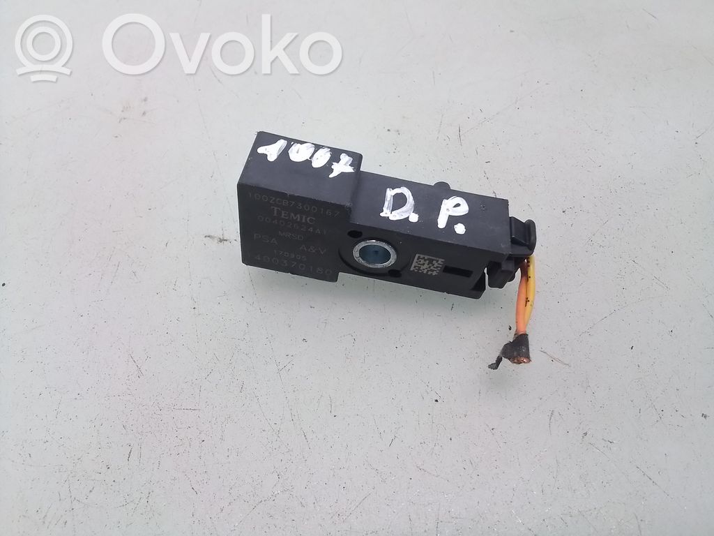Peugeot 1007 Airbagsensor Crashsensor Drucksensor 
