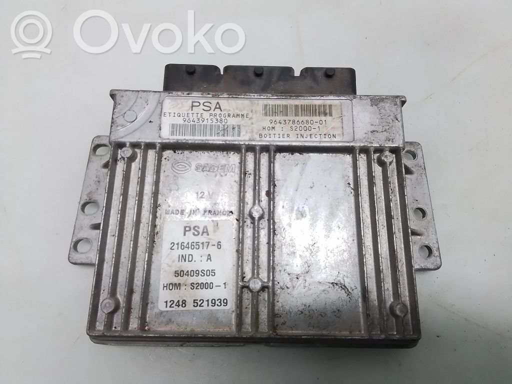 Citroen C5 Engine control unit/module 
