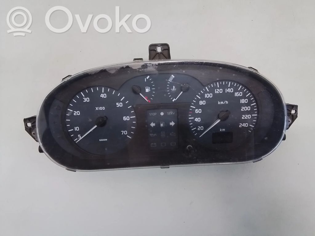 Renault Scenic I Licznik / Prędkościomierz 