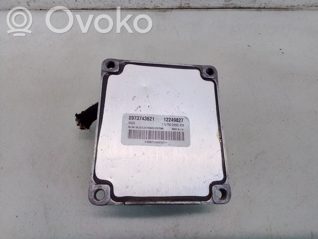 Opel Astra G Engine control unit/module 