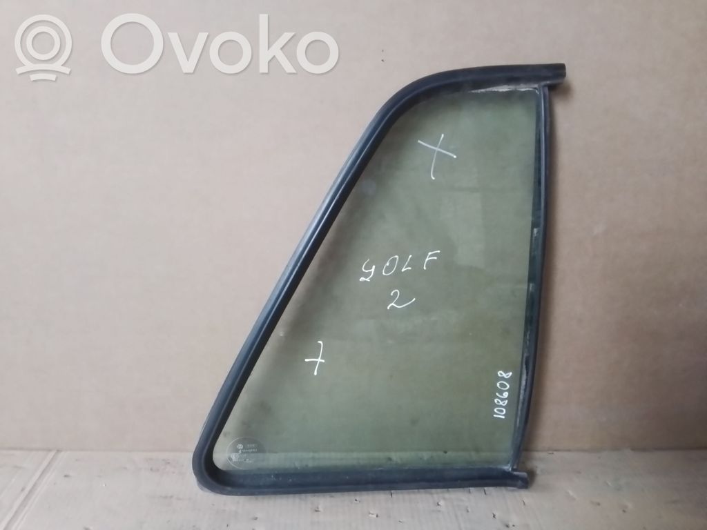 Volkswagen Golf II Szyba karoseryjna drzwi tylnych 