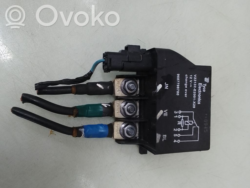 Citroen C5 Relé del ventilador del refrigerador 
