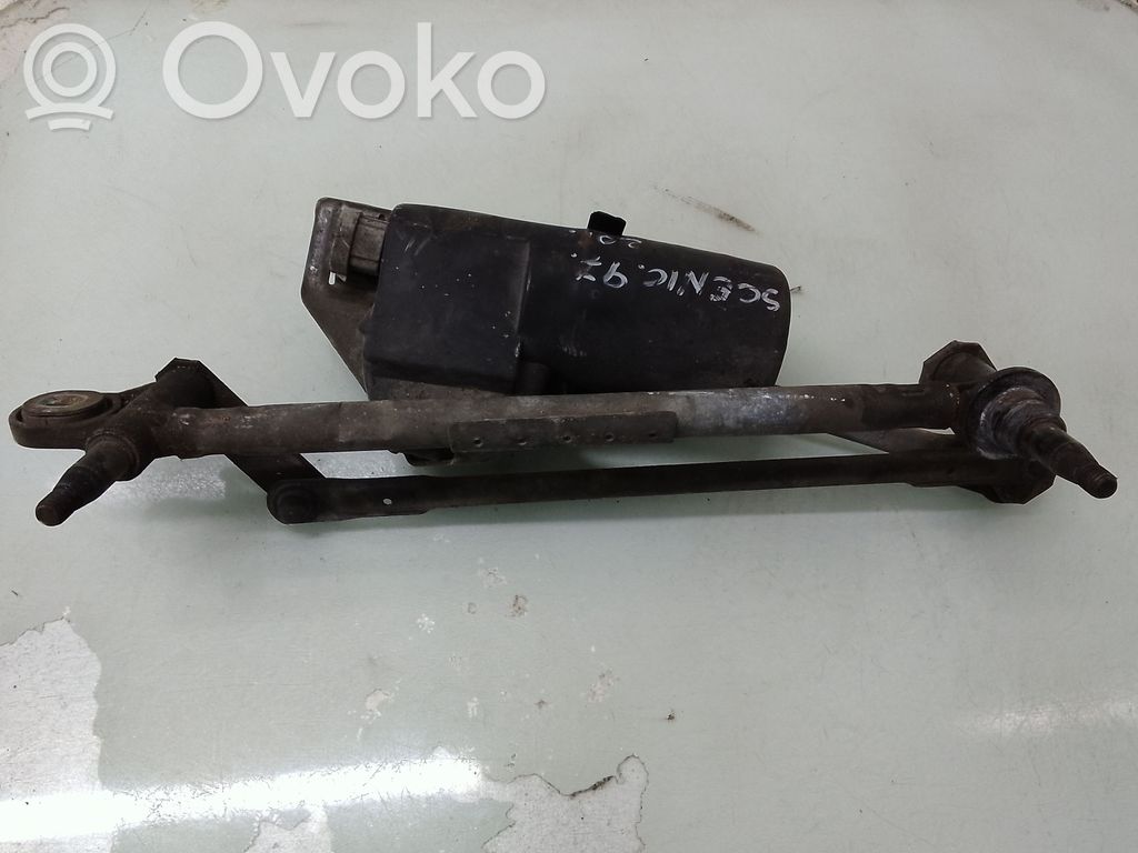 Renault Scenic I Mechanizm i silniczek wycieraczek szyby przedniej / czołowej 