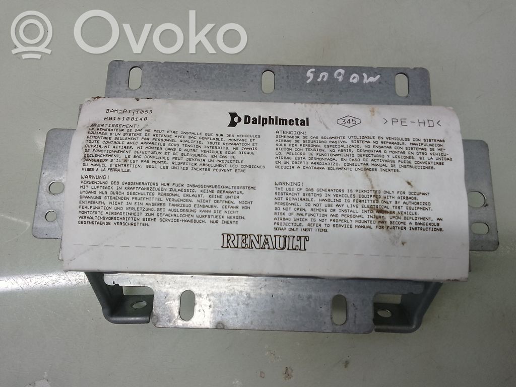 Renault Modus Keleivio oro pagalvė 