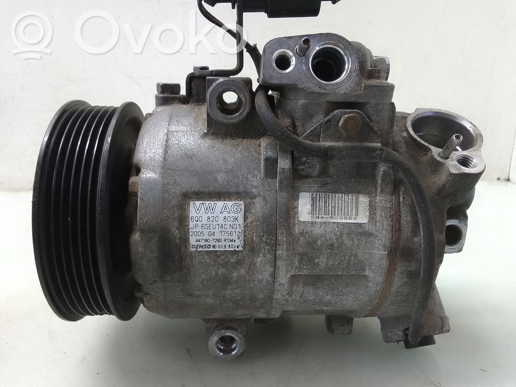 Volkswagen Polo IV 9N3 Compressore aria condizionata (A/C) (pompa)
