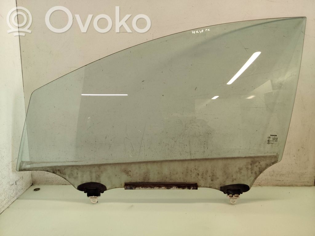 Toyota Corolla Verso E121 Szyba drzwi przednich 