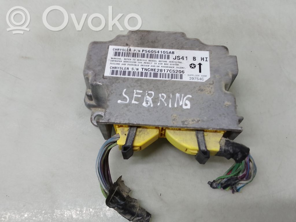 Chrysler Sebring (JS) Centralina/modulo airbag