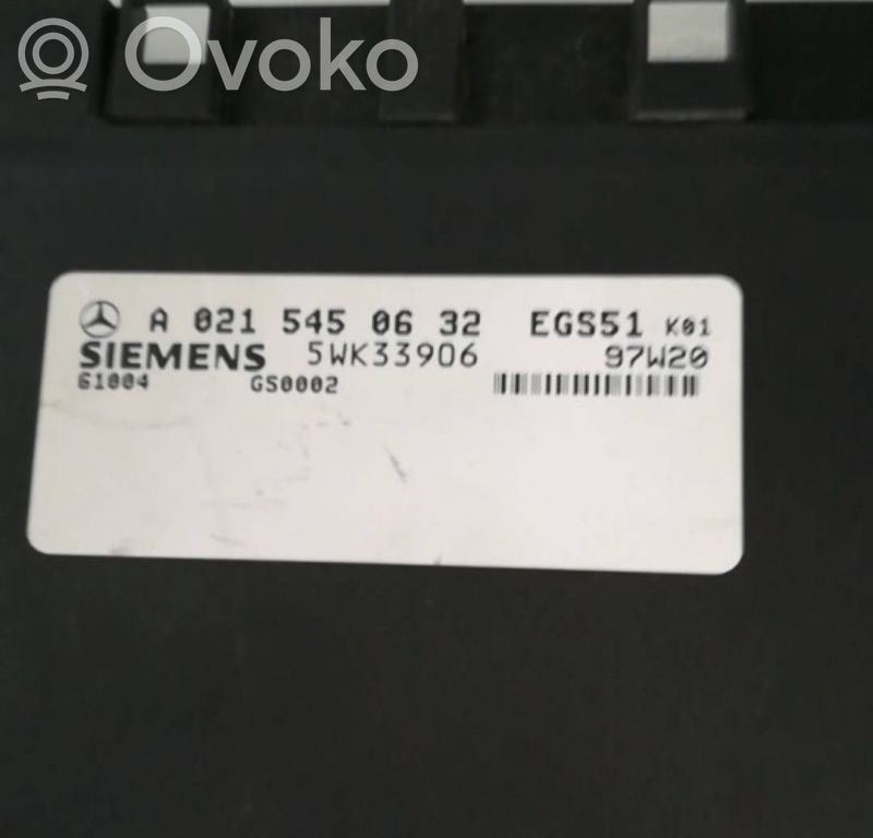 Gearbox control unit/module   0215450632,A0215450632