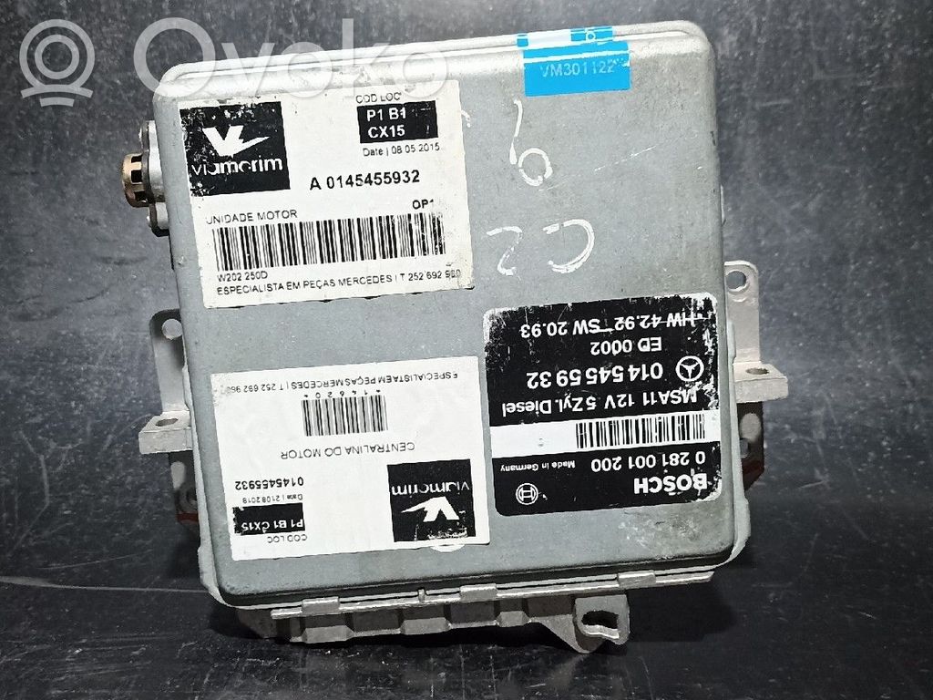 Mercedes-Benz C W202 Sterownik / Moduł ECU 
