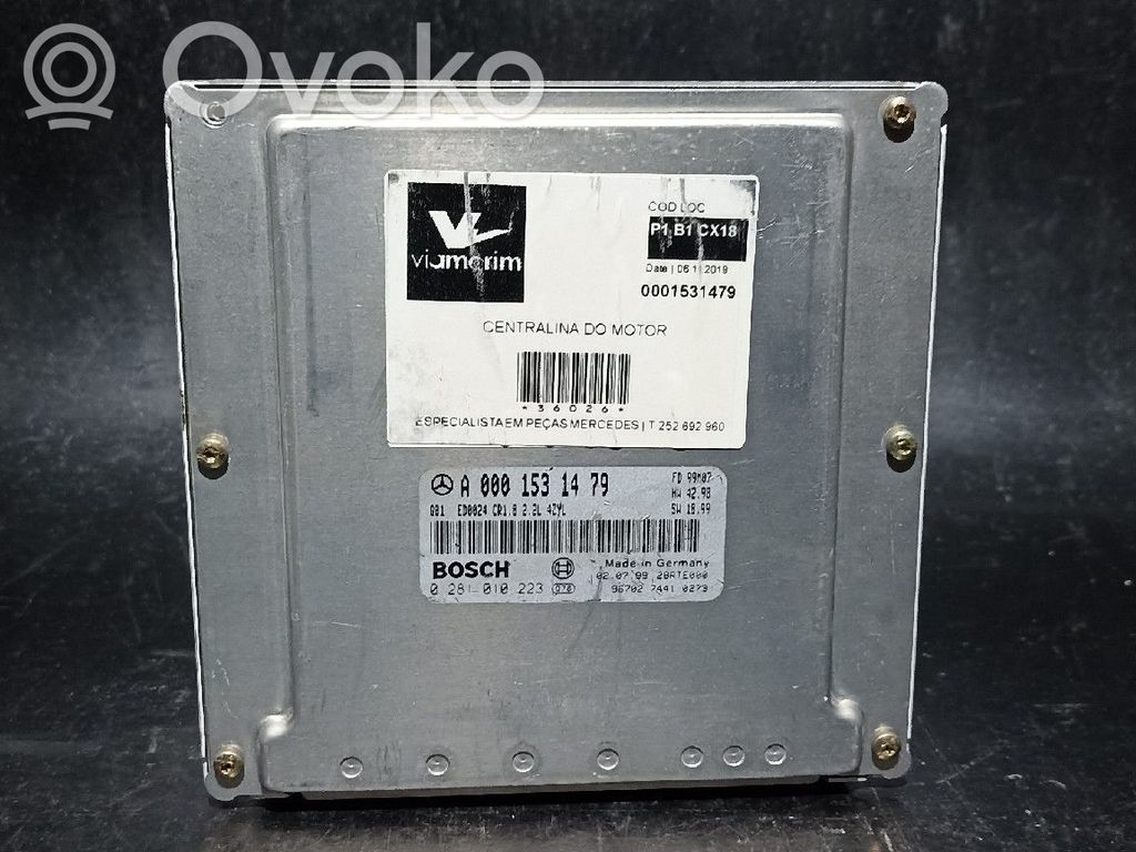 Mercedes-Benz C W202 Sterownik / Moduł ECU 