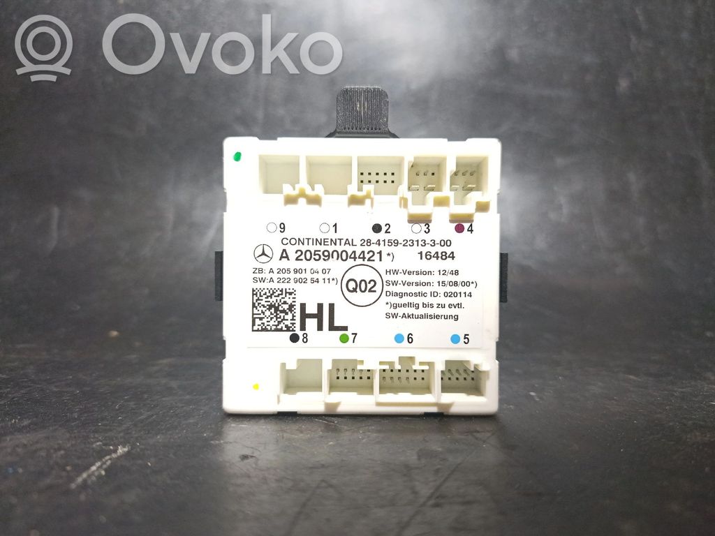 Mercedes-Benz C W205 Door control unit/module 