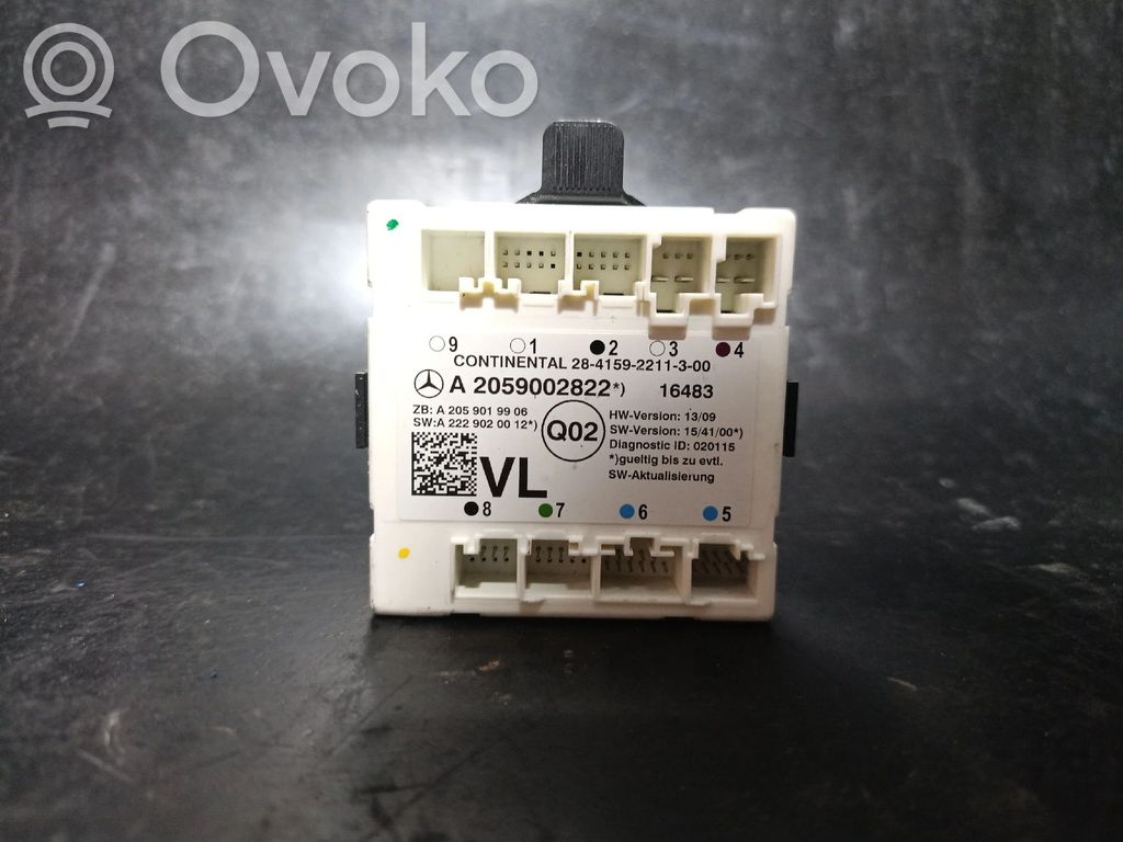 Unité de commande module de porte   20590002822,2059000228
