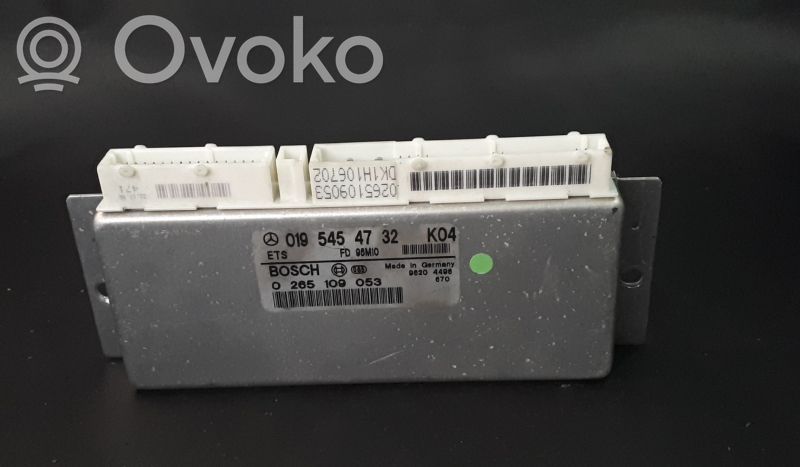ESP (stability system) control unit   0195454732,A0195454732,ETS