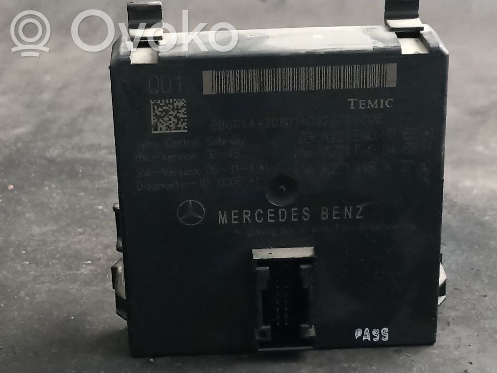 Mercedes-Benz S W221 Autres unités de commande / modules 