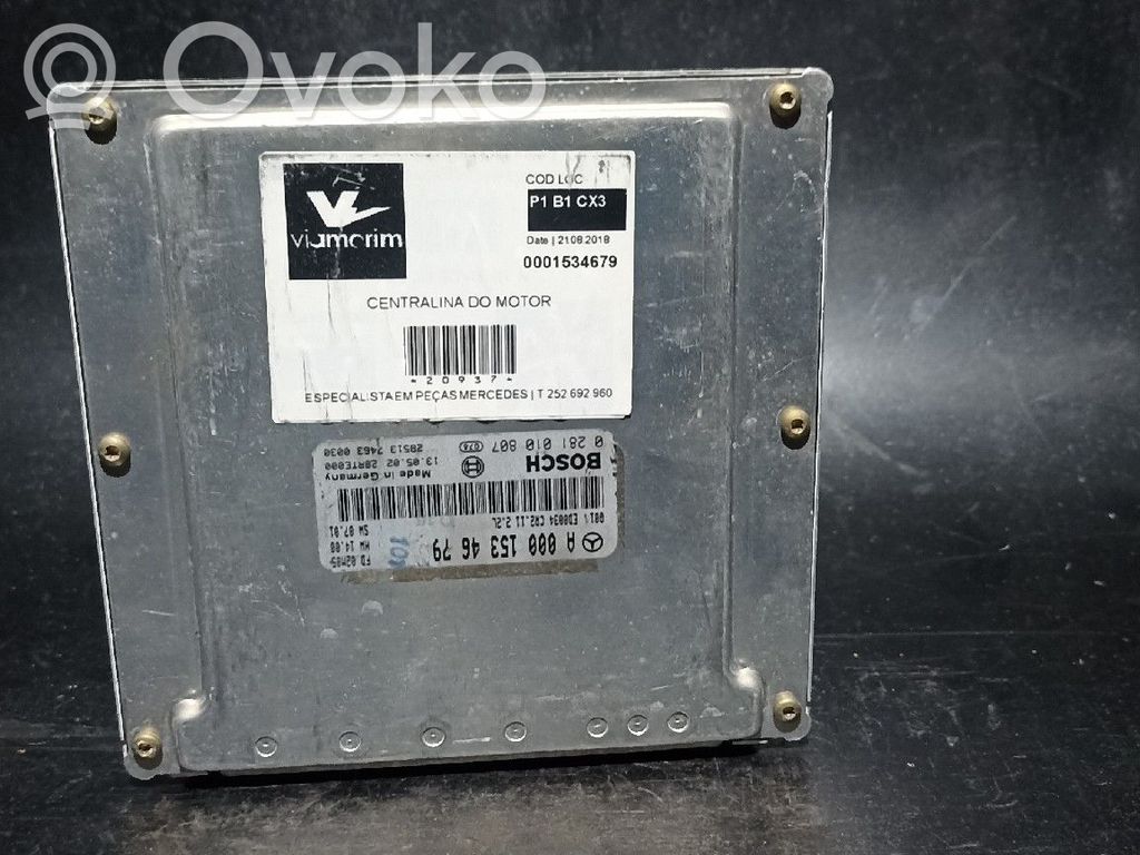 Engine control unit/module   0001534679,A0001534679,Q01ED0034CR211