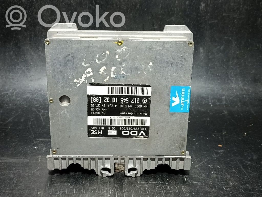Unidad de control/módulo del motor   0175451832,A0175451832,K09HM0030