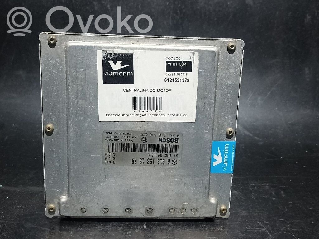 Unidad de control/módulo del motor   6121531379,A6121531379,Q04ED0035CR214