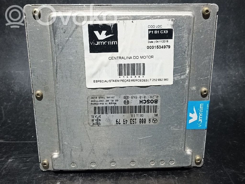 Mercedes-Benz E W210 Engine control unit/module 
