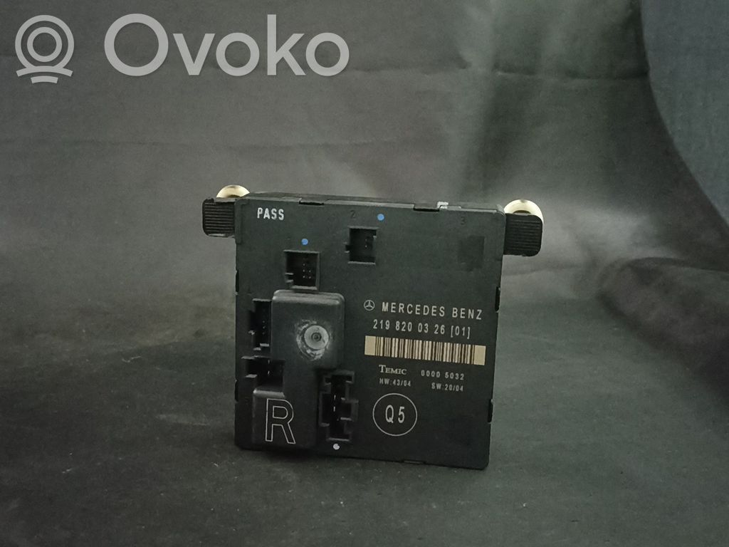 Door control unit/module   2198200326,TRASDIREITO