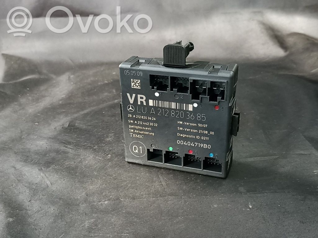 Door control unit/module   2128203685,2128203785,FRENTEDIREITO