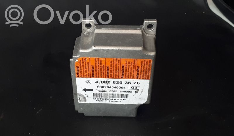 Mercedes-Benz E W211 Airbag control unit/module 
