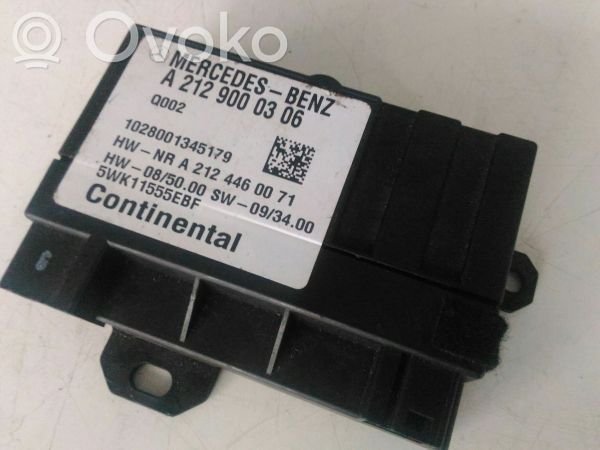Fuel injection pump control unit/module   2129000306,A2129000306,BOMBACOMBUSTIVEL