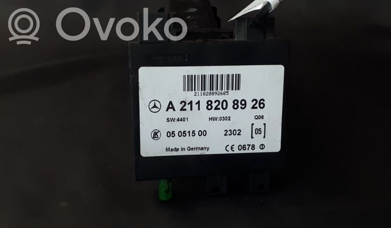 Mercedes-Benz E W211 Door central lock control unit/module 