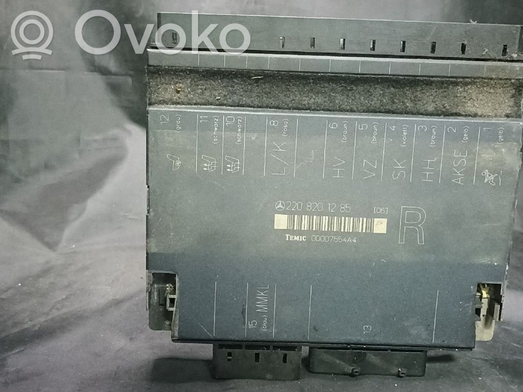 Module de commande de siège   2208201285,2208203285,2208205685,A2208201285,A2208203285,A2208205685,FRENTEDIREITO