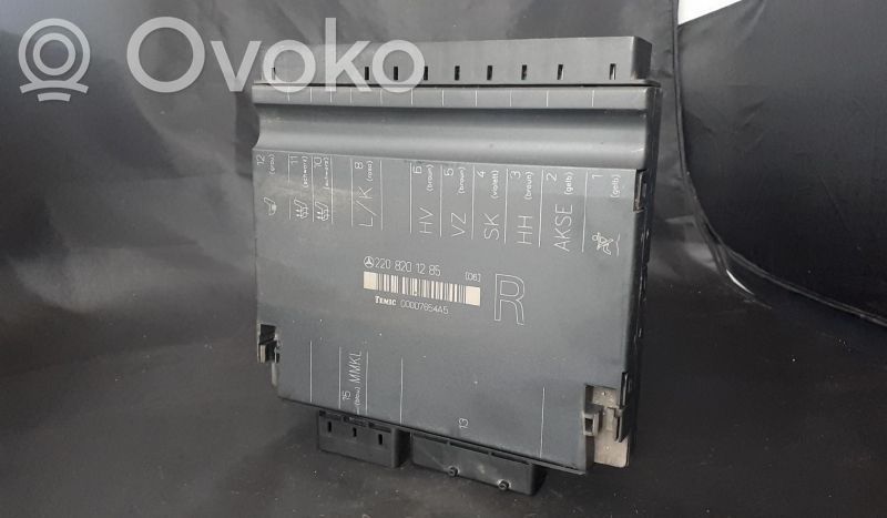 Module de commande de siège   2208201285,2208203285,2208205685,A2208201285,A2208203285,A2208205685,FRENTEDIREITO