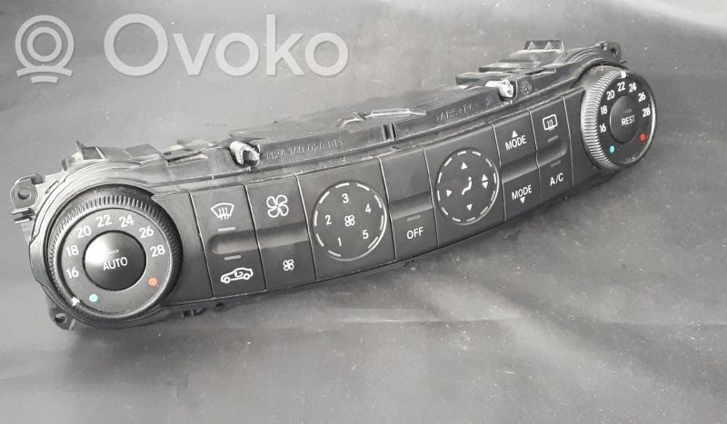 Climate control unit   2118300390,A2118300390