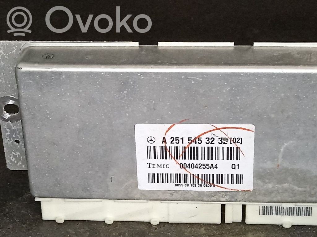 Module de commande suspension   2515453232,A2515453232,SUSPENSAO
