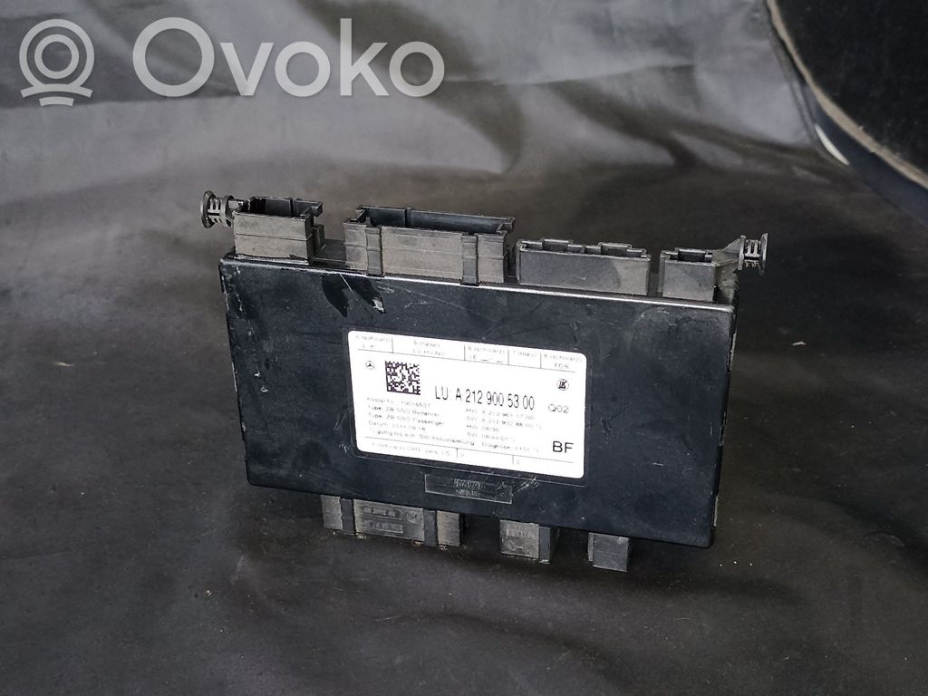 Mercedes-Benz CLS C218 X218 Module de commande de siège 
