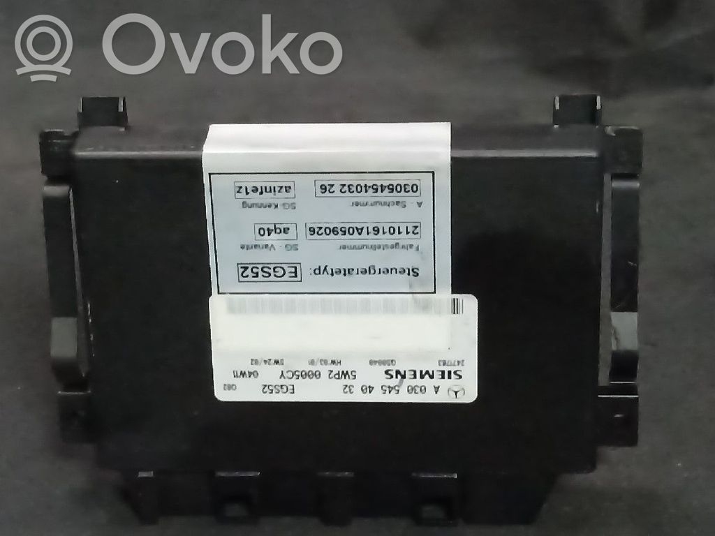 Gearbox control unit/module   0305454032,0345454132,A0305454032,A0345454132
