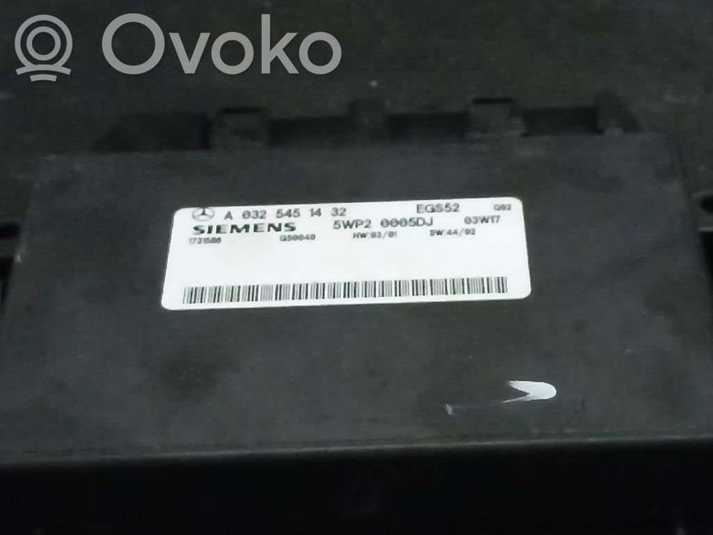 Mercedes-Benz E W211 Unitate/modul de control cutie de viteze 
