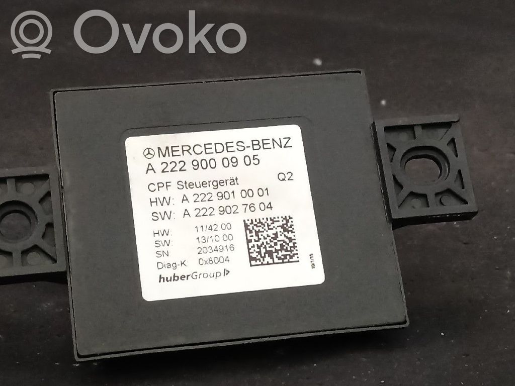 Mercedes-Benz C W205 Camera control unit module 