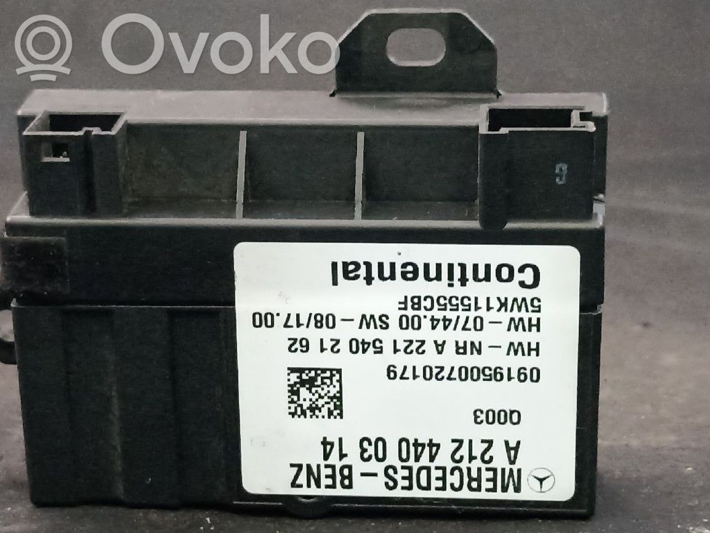 Unité de commande / module de pompe à carburant   2124400314,BOMBACOMBUSTIVEL