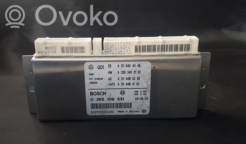 Mercedes-Benz E W211 ESP (stability system) control unit 
