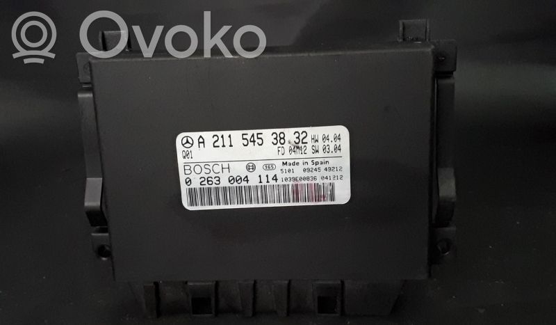 Parking PDC control unit/module   2115453832,A2115453832