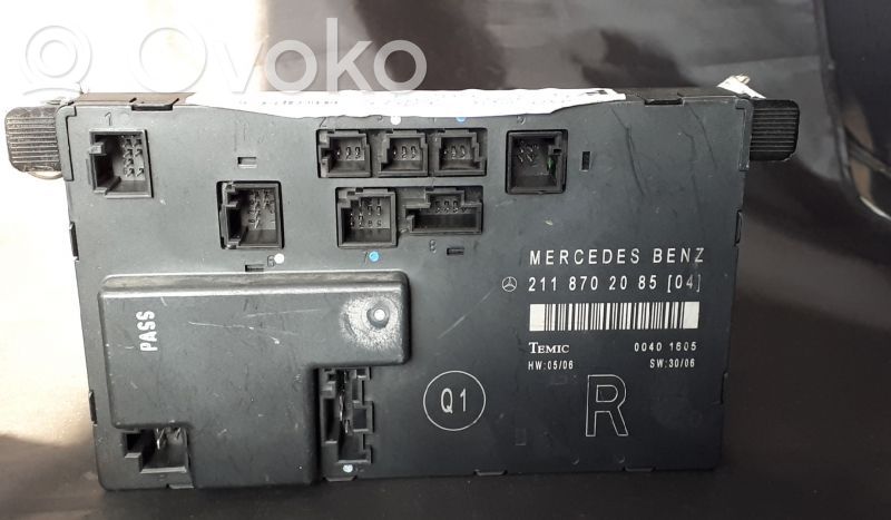 Door control unit/module   2118702085,2118200626,2118201685,2118208285,2118701026,2118702885,2118707226,A2118200626,A2118201685,A2118208285,A2118701026,A2118702085,A2118702885,A2118707226,FRENTEDIREITO