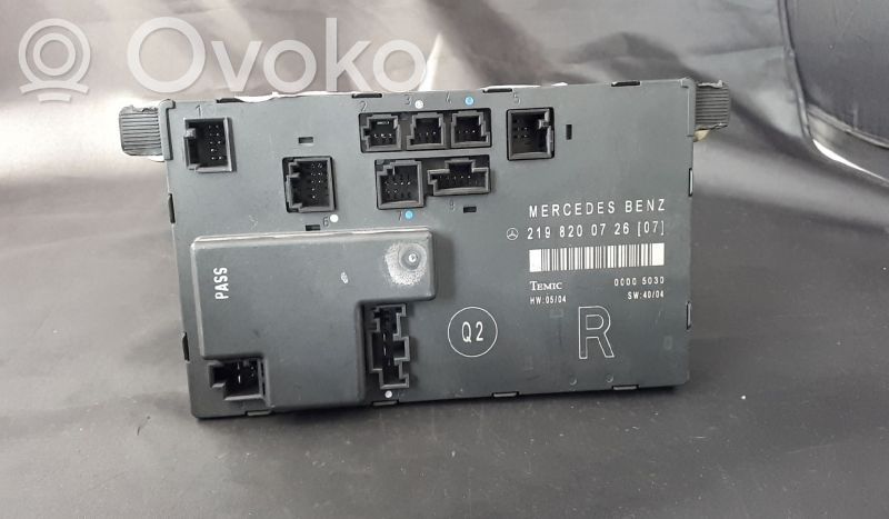 Door control unit/module   2198200726,2198202026,A2198200726,A2198202026,FRENTEDIREITO