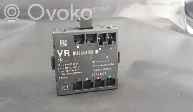 Unité de commande module de porte   2129004302,A2129004302,FRENTEDIREITO
