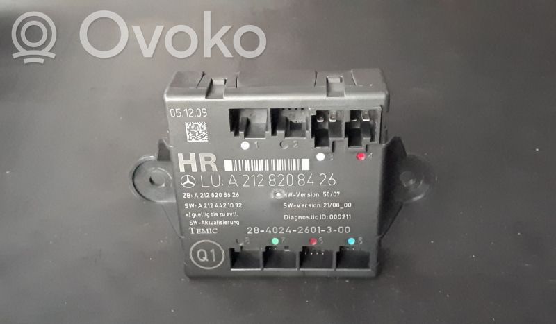 Mercedes-Benz E W212 Door control unit/module 