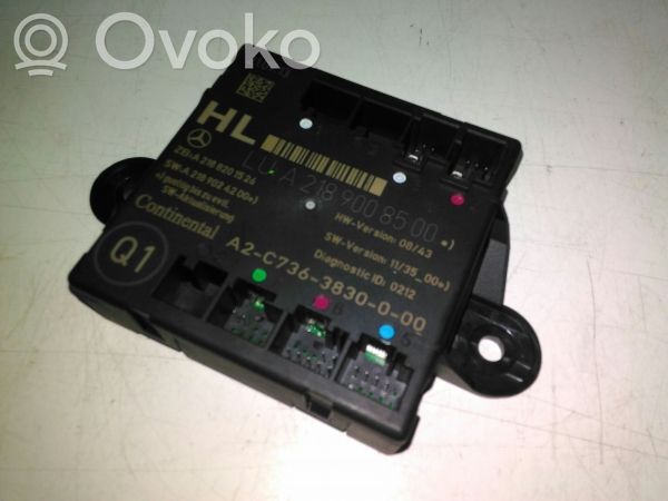Mercedes-Benz C W204 Unidad de control/módulo de la puerta 