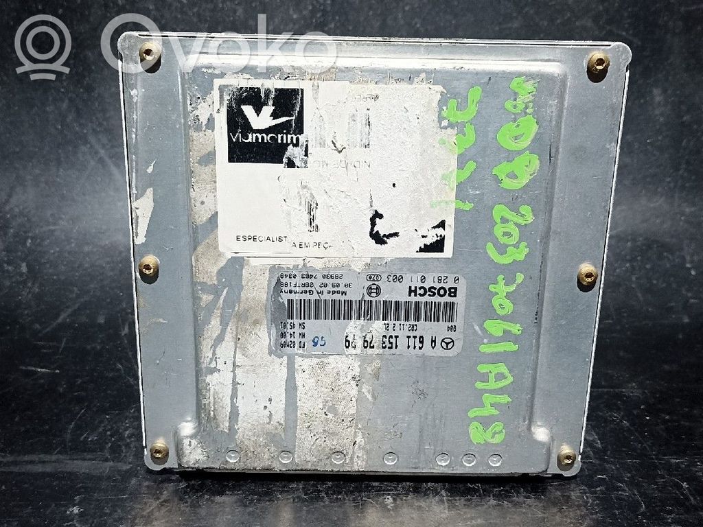 Mercedes-Benz CLC CL203 Engine control unit/module 