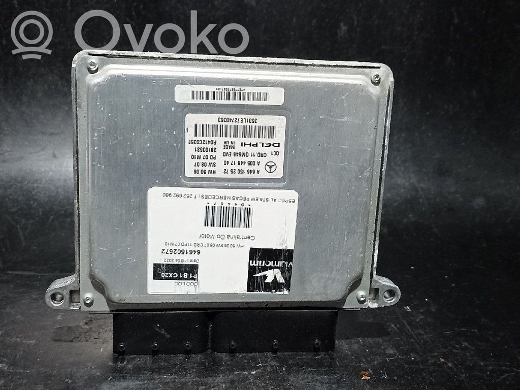 Engine control unit/module   6461502572,6461503634,6461504472,Q01CRD11