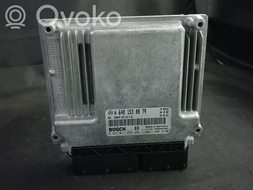Mercedes-Benz S W220 Engine control unit/module 