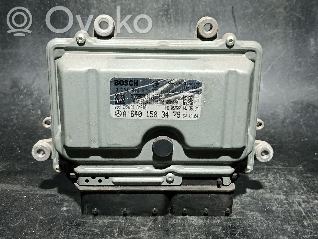 Engine control unit/module   6401503479,6401501991,6401502679,6401505079,6401506579,6401509379,Q02CRA31
